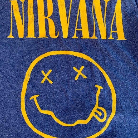 LiveNation Men’s Nirvana Blue T-Shirt Size XL - Picture 5 of 5